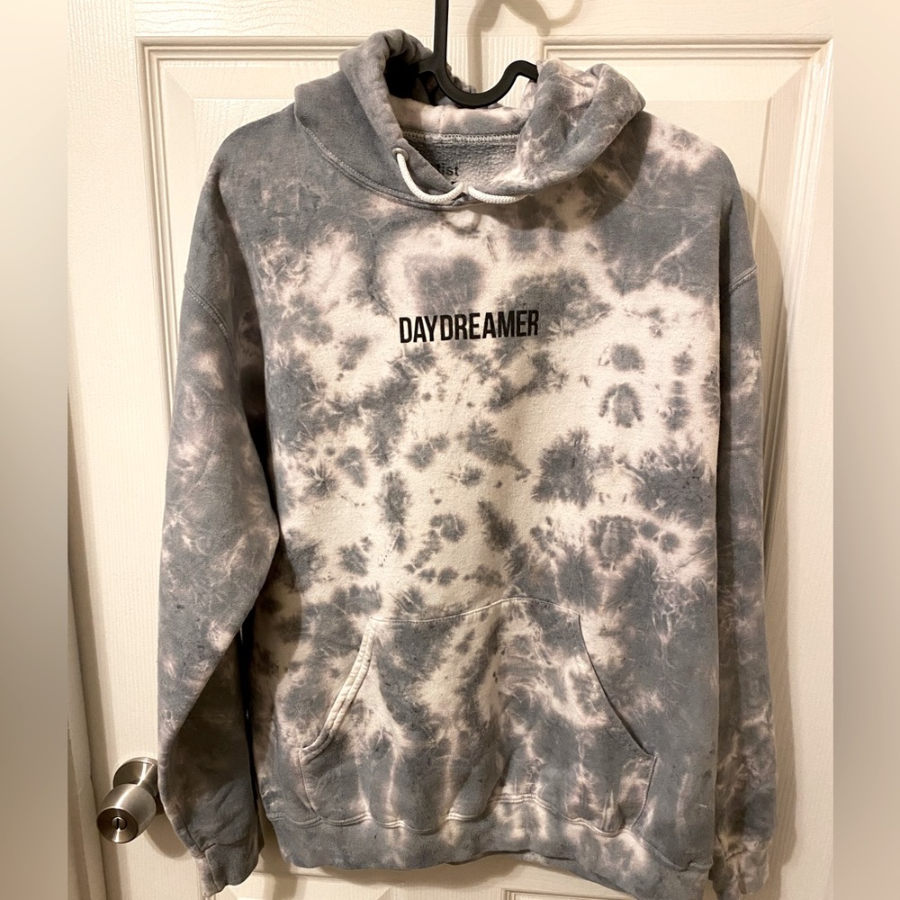 Grey Tie-dye hoodie